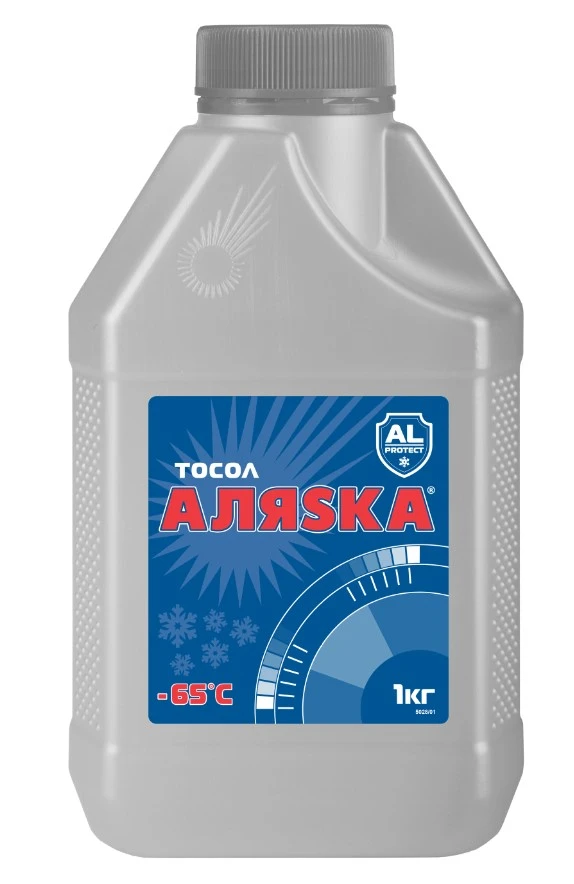 Тосол Аляска А-65 -65°С 1 кг