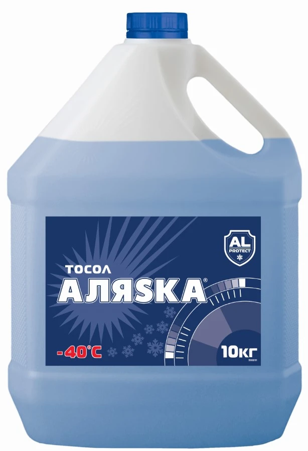 Тосол Аляска А-40 -40°С 10 кг