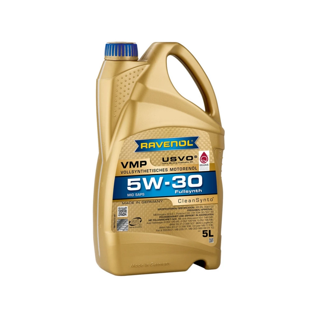 Моторное масло Ravenol VMP 5W-30 синтетическое 5 л