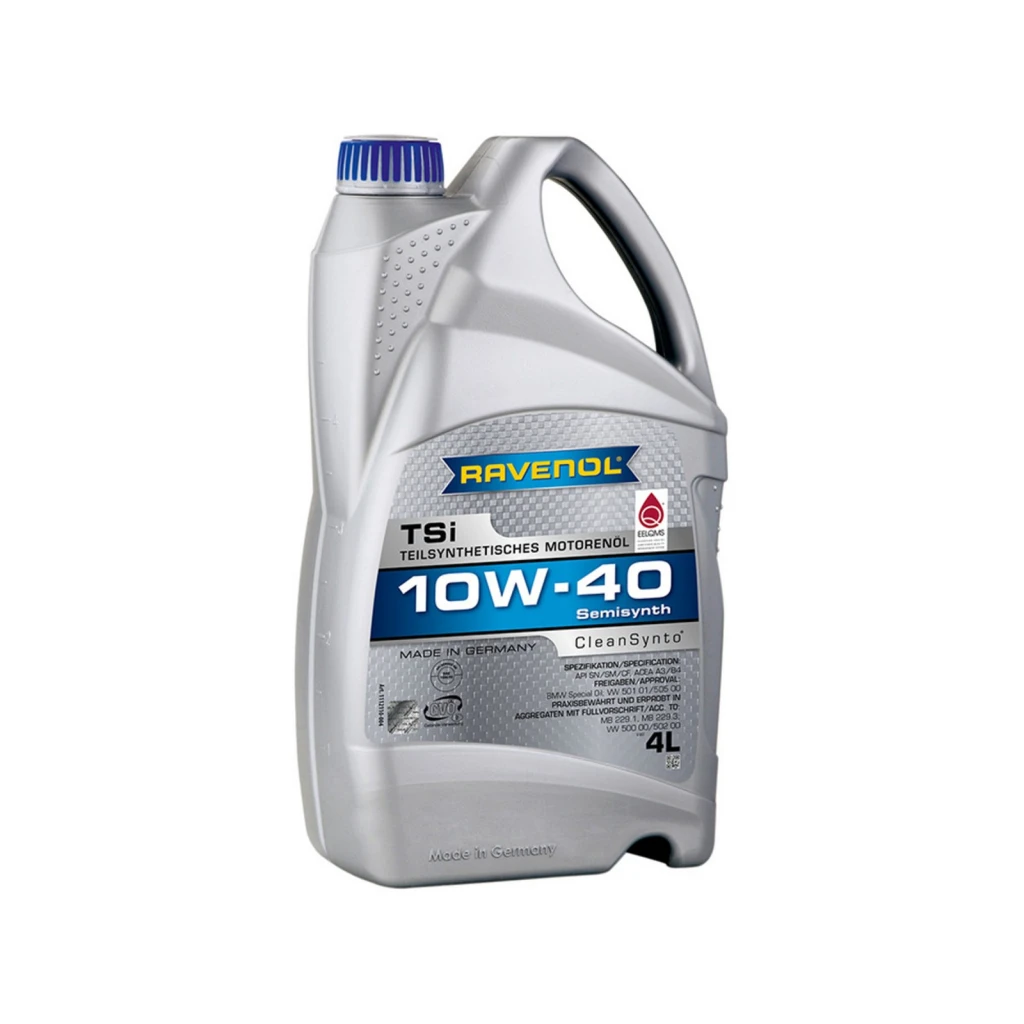 Моторное масло Ravenol TSI 10W-40 полусинтетическое 4 л