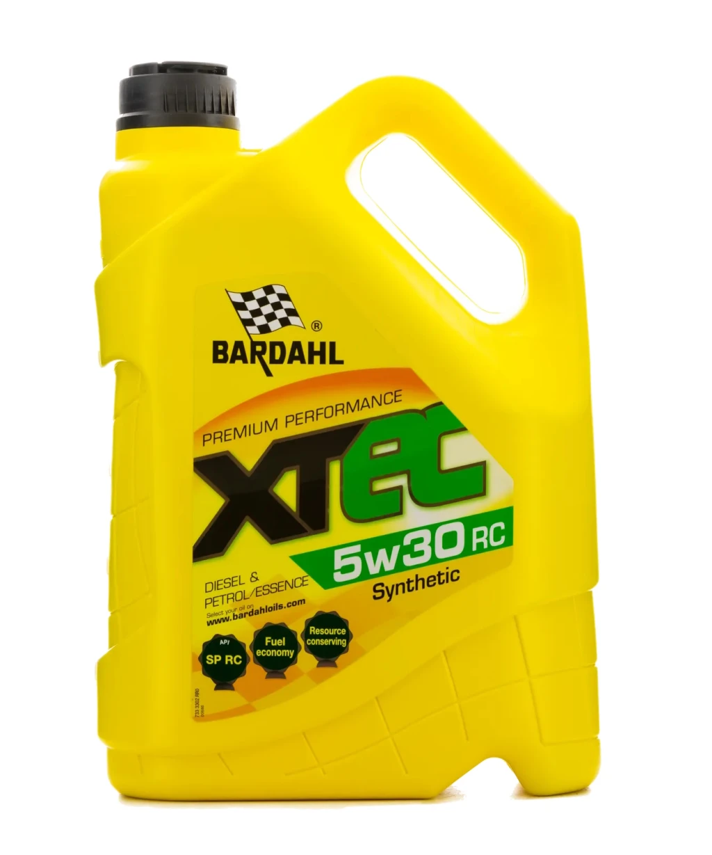 Моторное масло Bardahl XTEC RC 5W-30 синтетическое 5 л