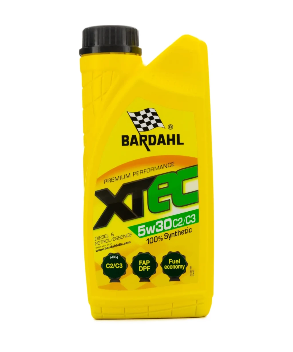 Моторное масло Bardahl XTEC C2/C3 5W-30 синтетическое 1 л