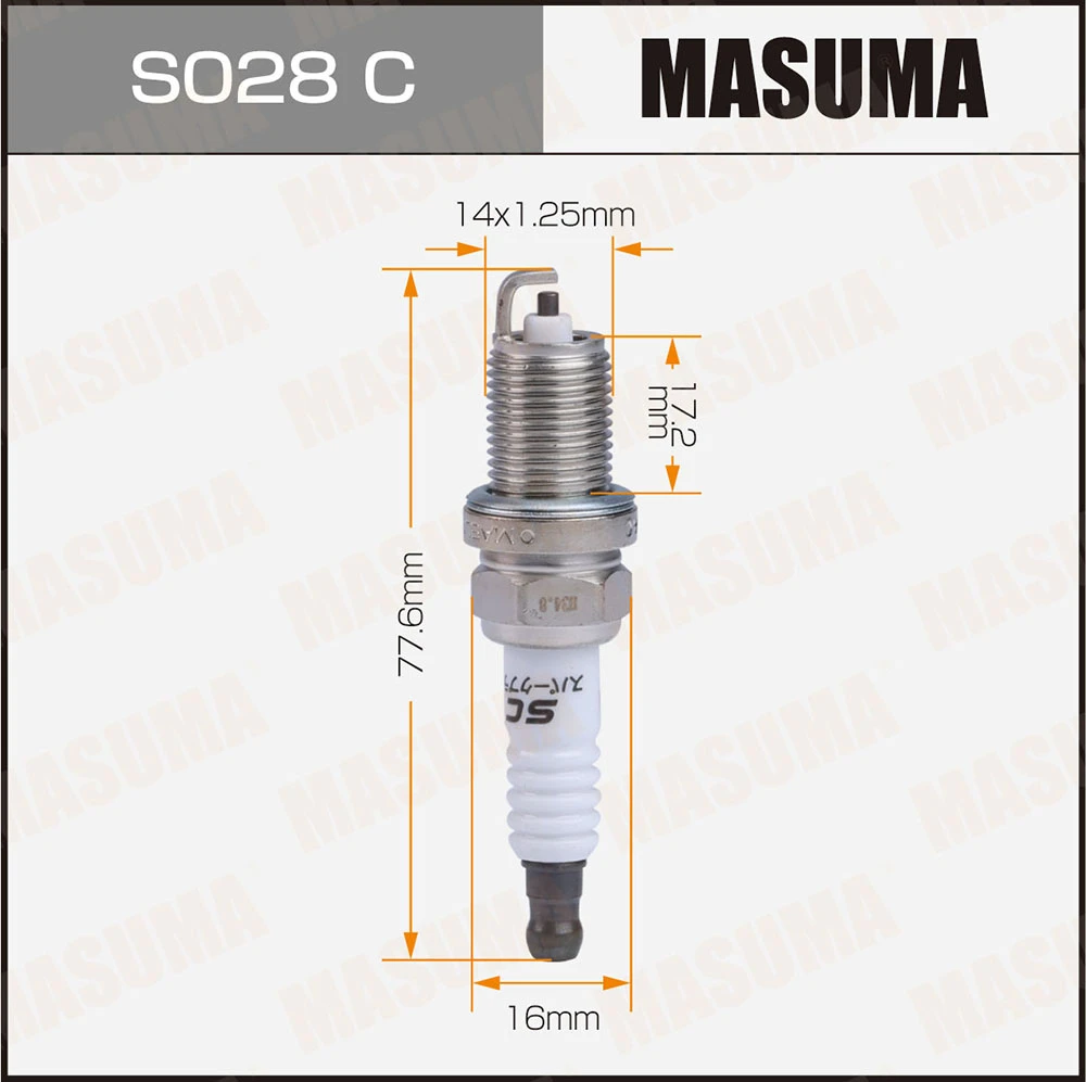 Свеча зажигания Masuma S028C