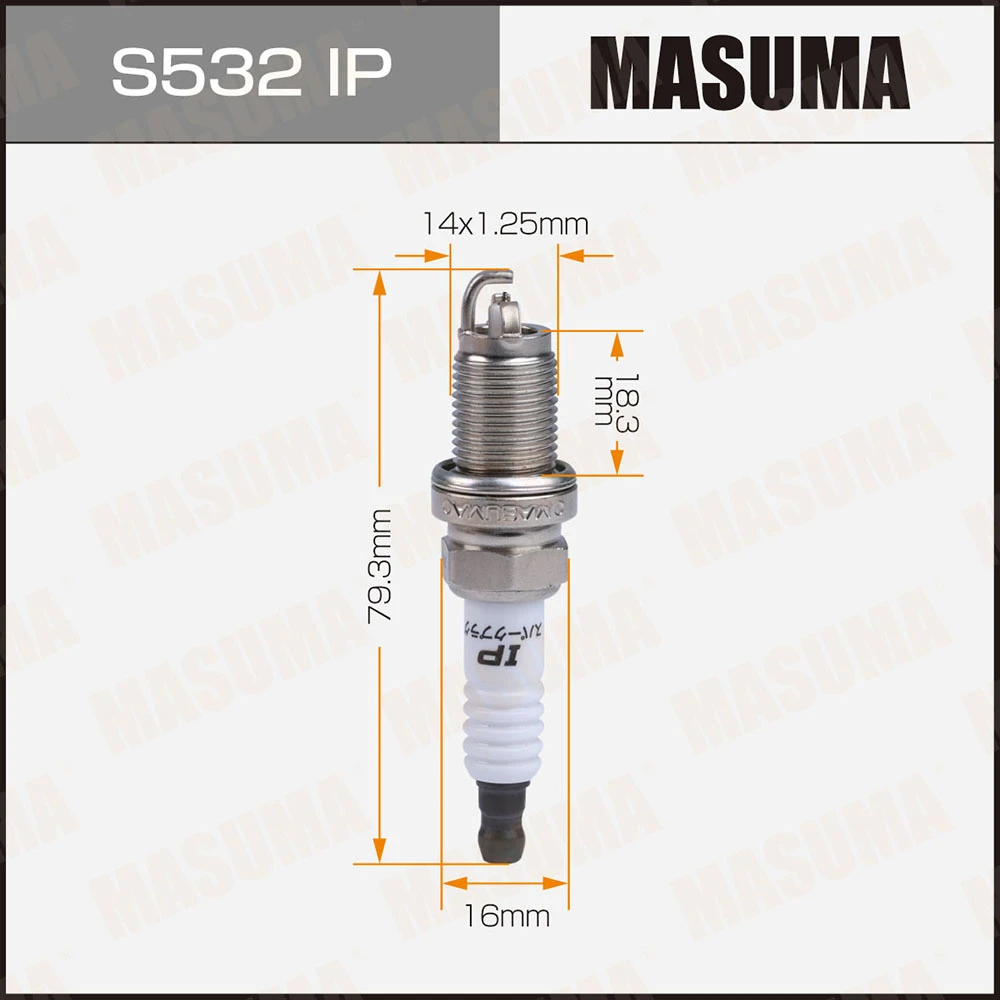 Свеча зажигания Masuma S532IP