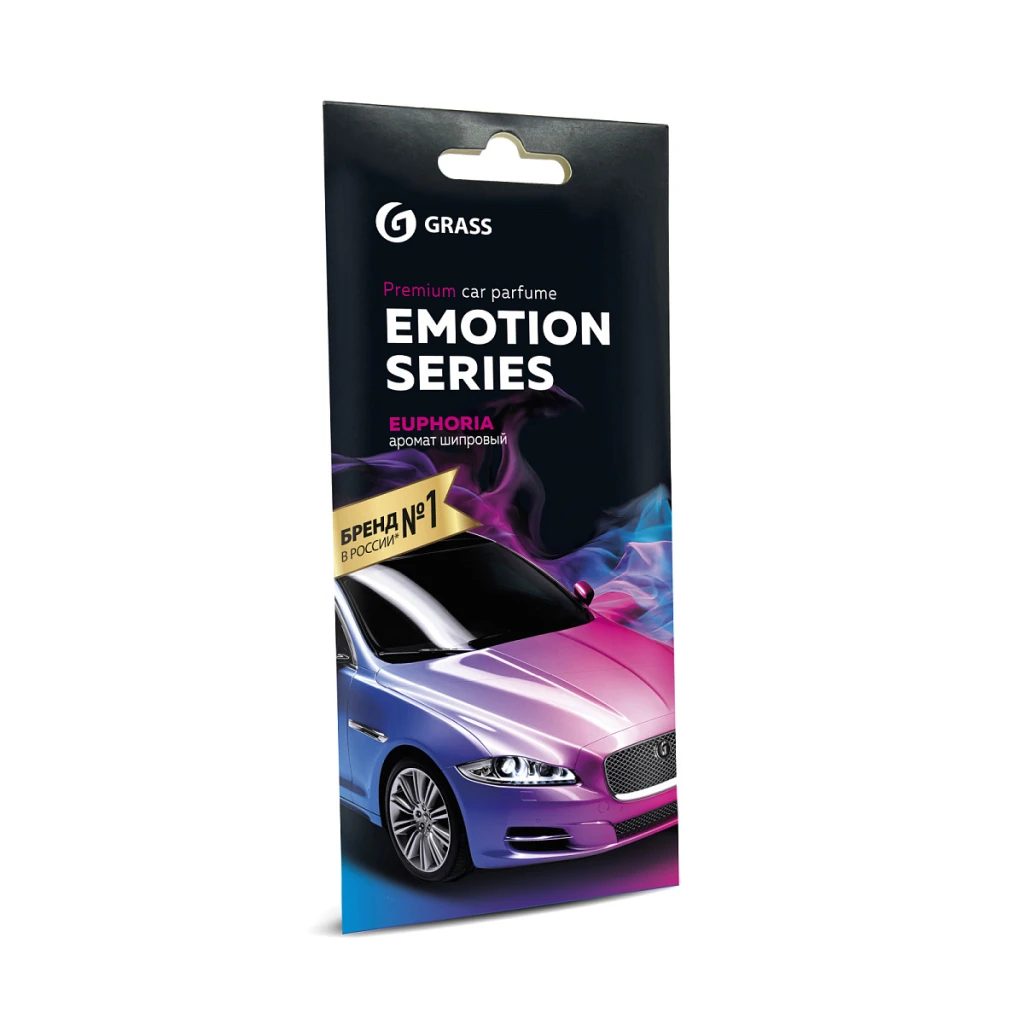 Ароматизатор подвесной для автомобиля Grass Emotion Series Euphoria