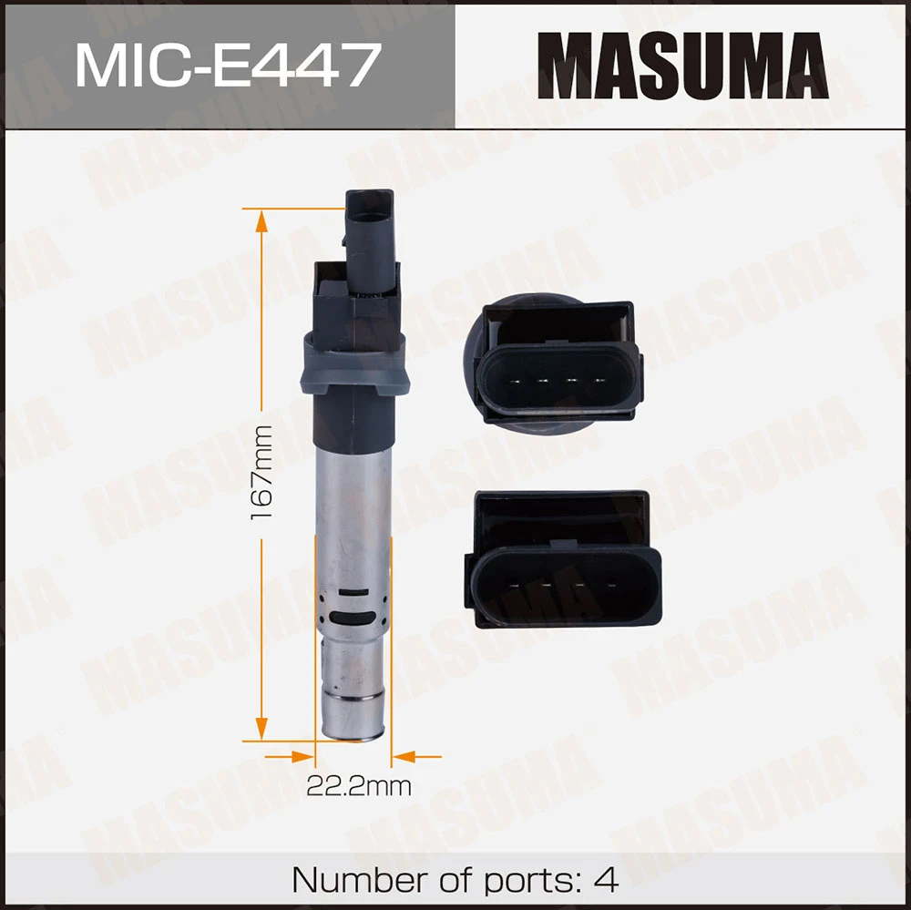 Катушка зажигания Masuma MIC-E447