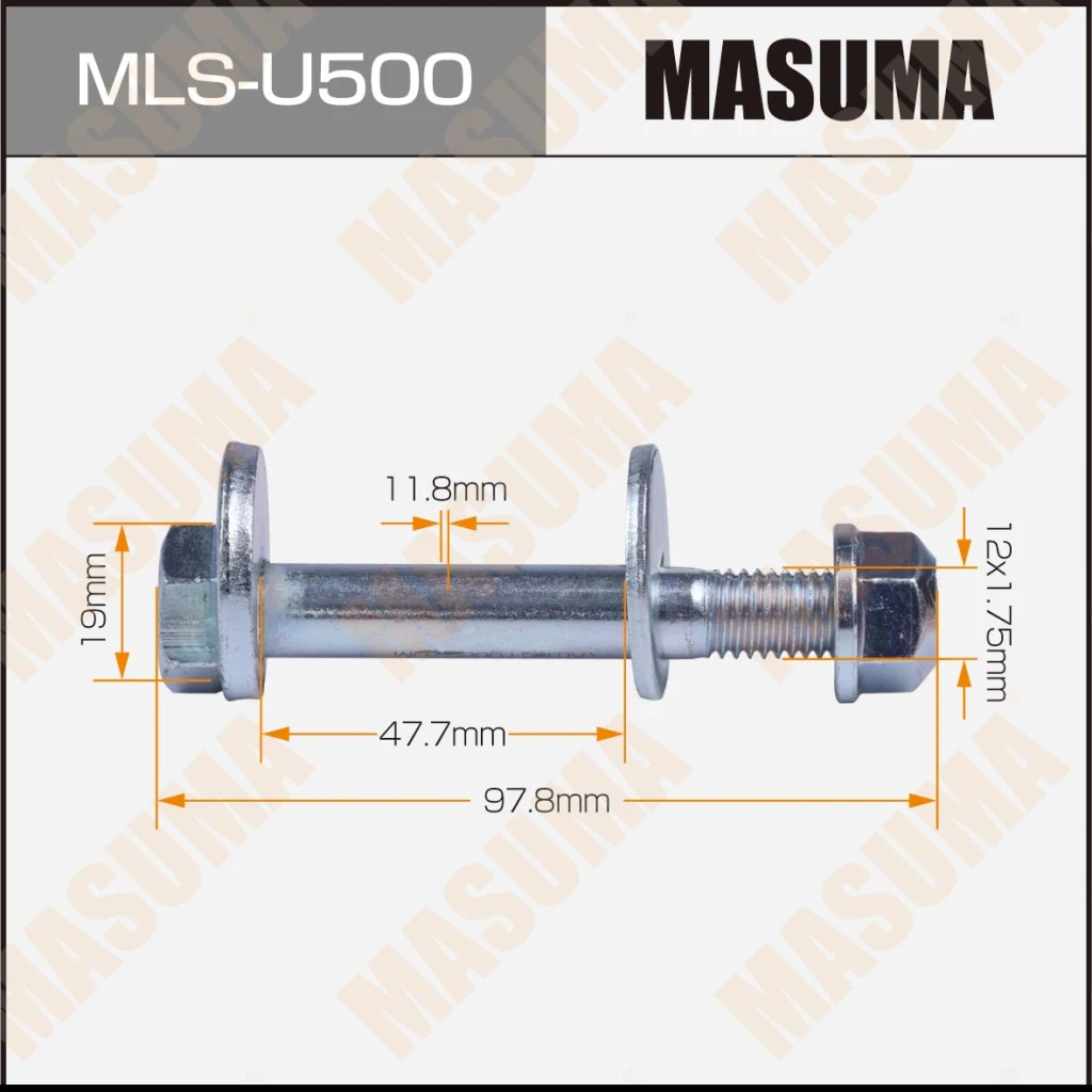 Болт эксцентрик Masuma MLS-U500