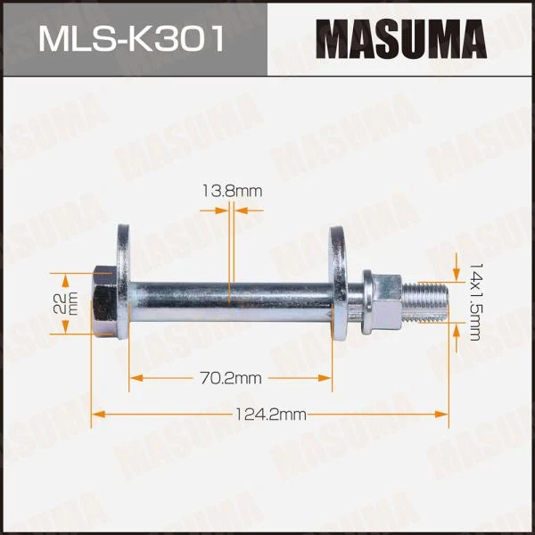 Болт эксцентрик Masuma MLS-K301
