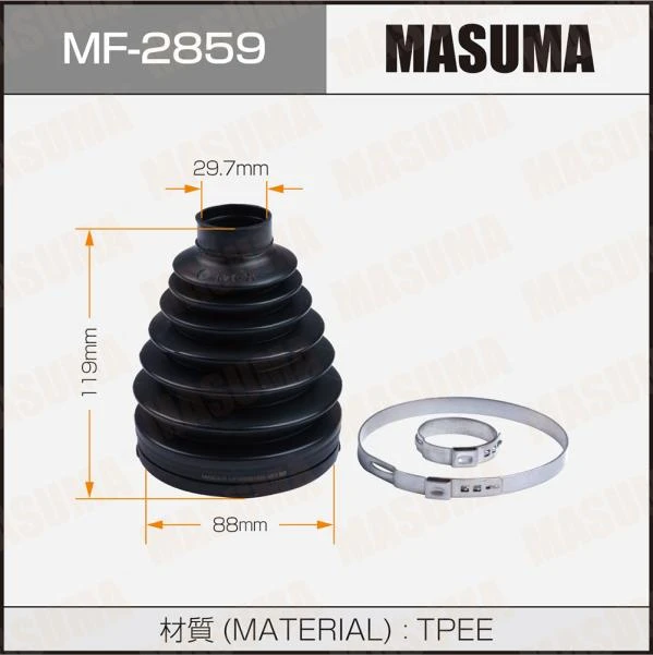 Пыльник ШРУСа Masuma MF-2859