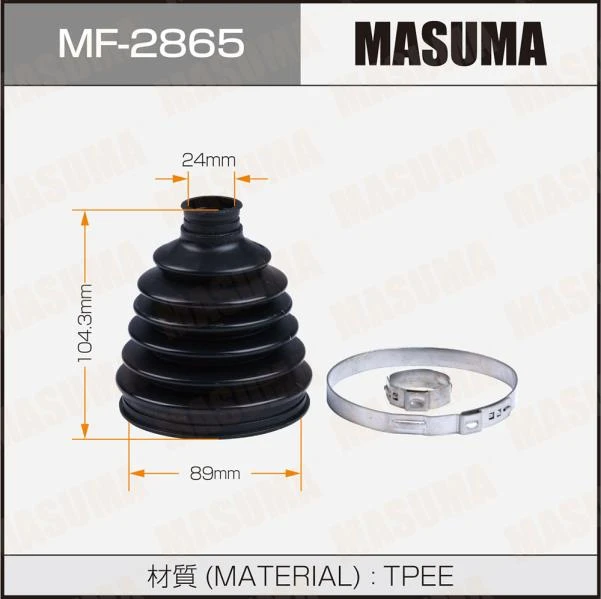 Пыльник ШРУСа Masuma MF-2865