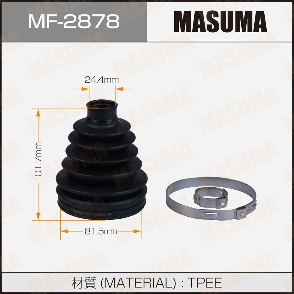 Пыльник ШРУСа Masuma MF-2878