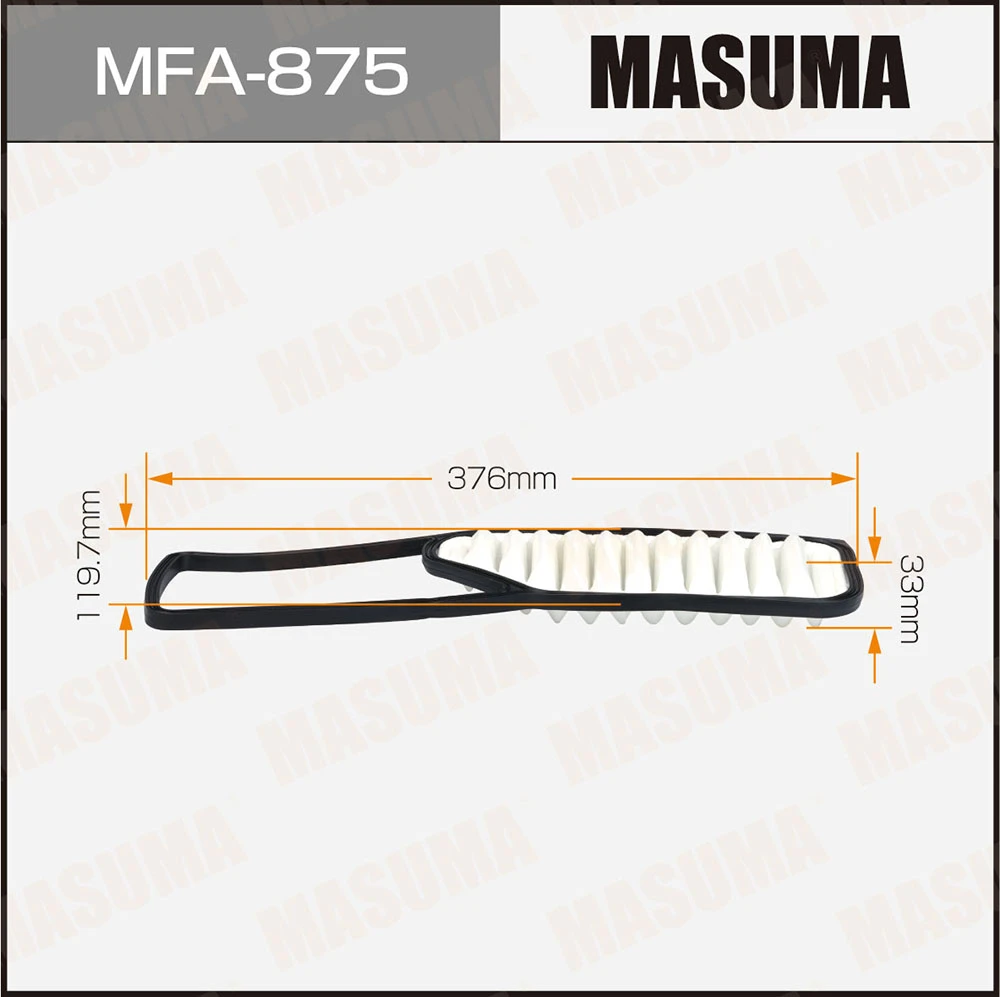 Фильтр воздушный Masuma MFA-875
