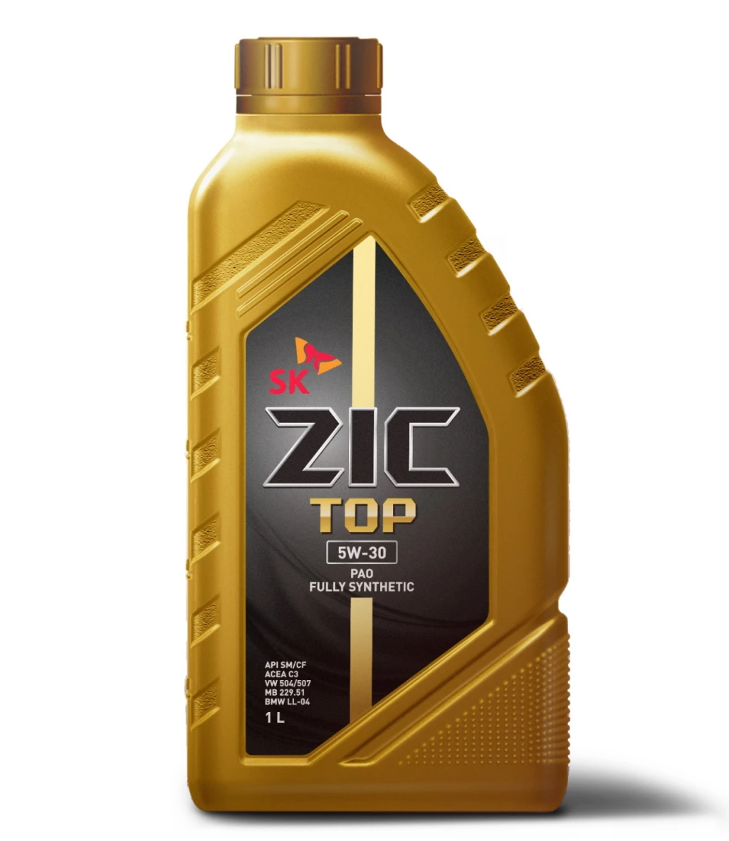 Моторное масло ZIC TOP LS 5W-30 синтетическое 1 л