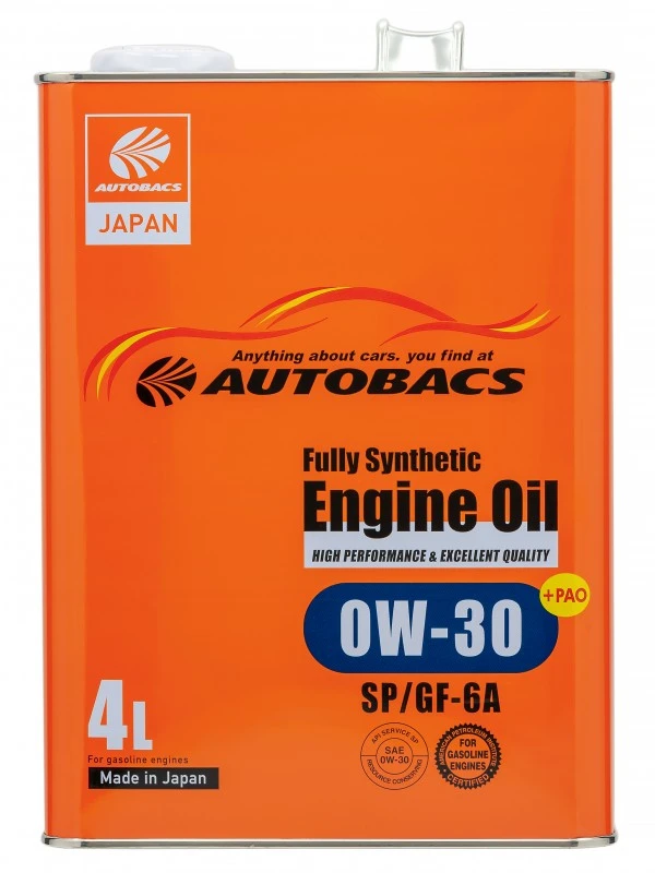 Моторное масло Autobacs Engine Oil FS 0W-30 4 л