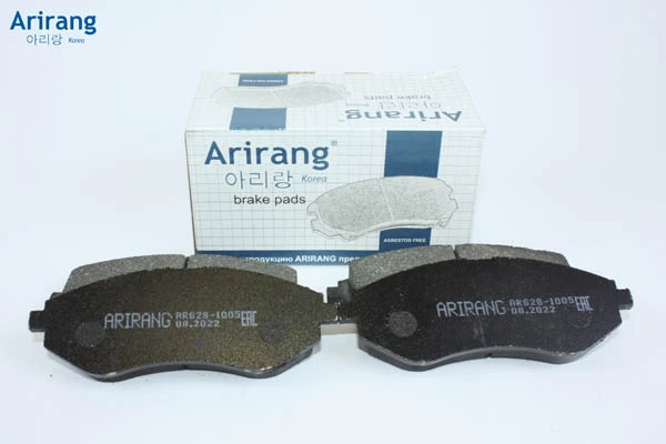 Колодка дискового тормоза перед. Arirang ARG28-1005