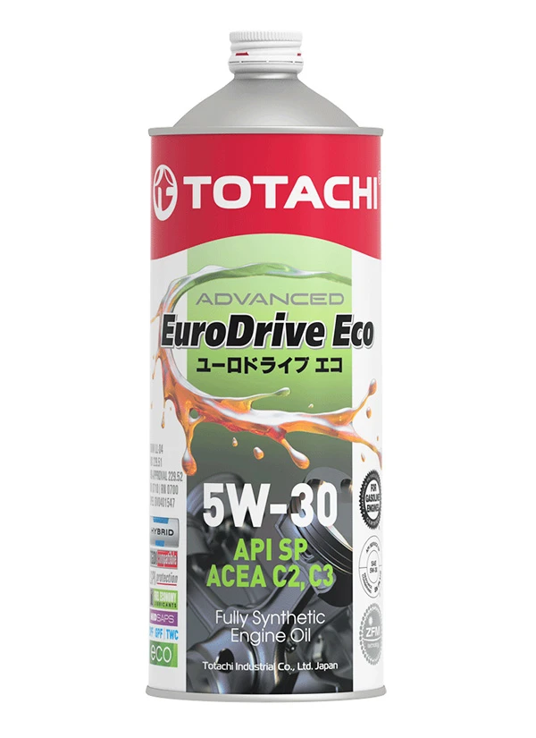 Моторное масло Totachi EuroDrive Eco 5W-30 синтетическое 1 л