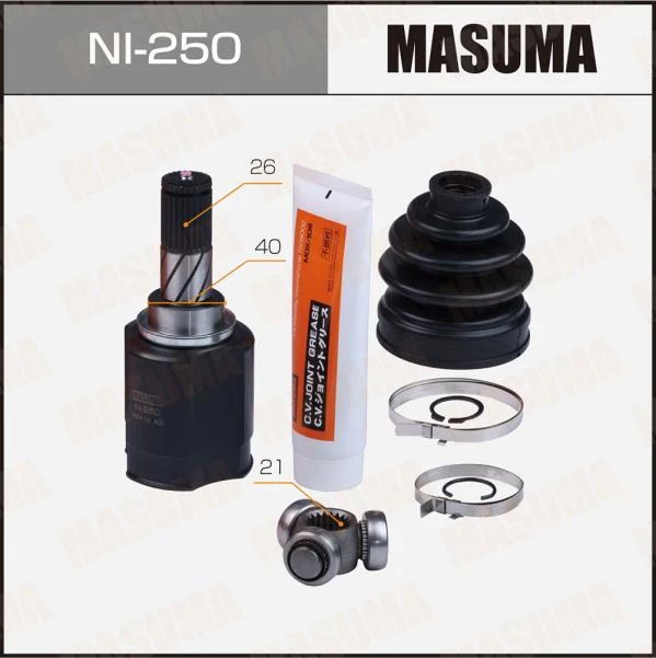 ШРУС внутренний Masuma NI-250
