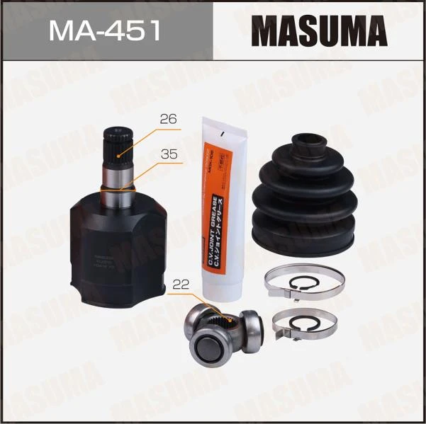 ШРУС внутренний Masuma MA-451