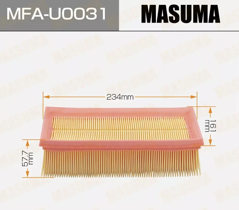 Воздушный фильтр Masuma MFA-U0031