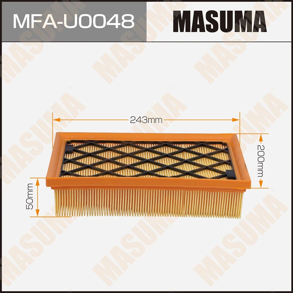 Воздушный фильтр Masuma MFA-U0048