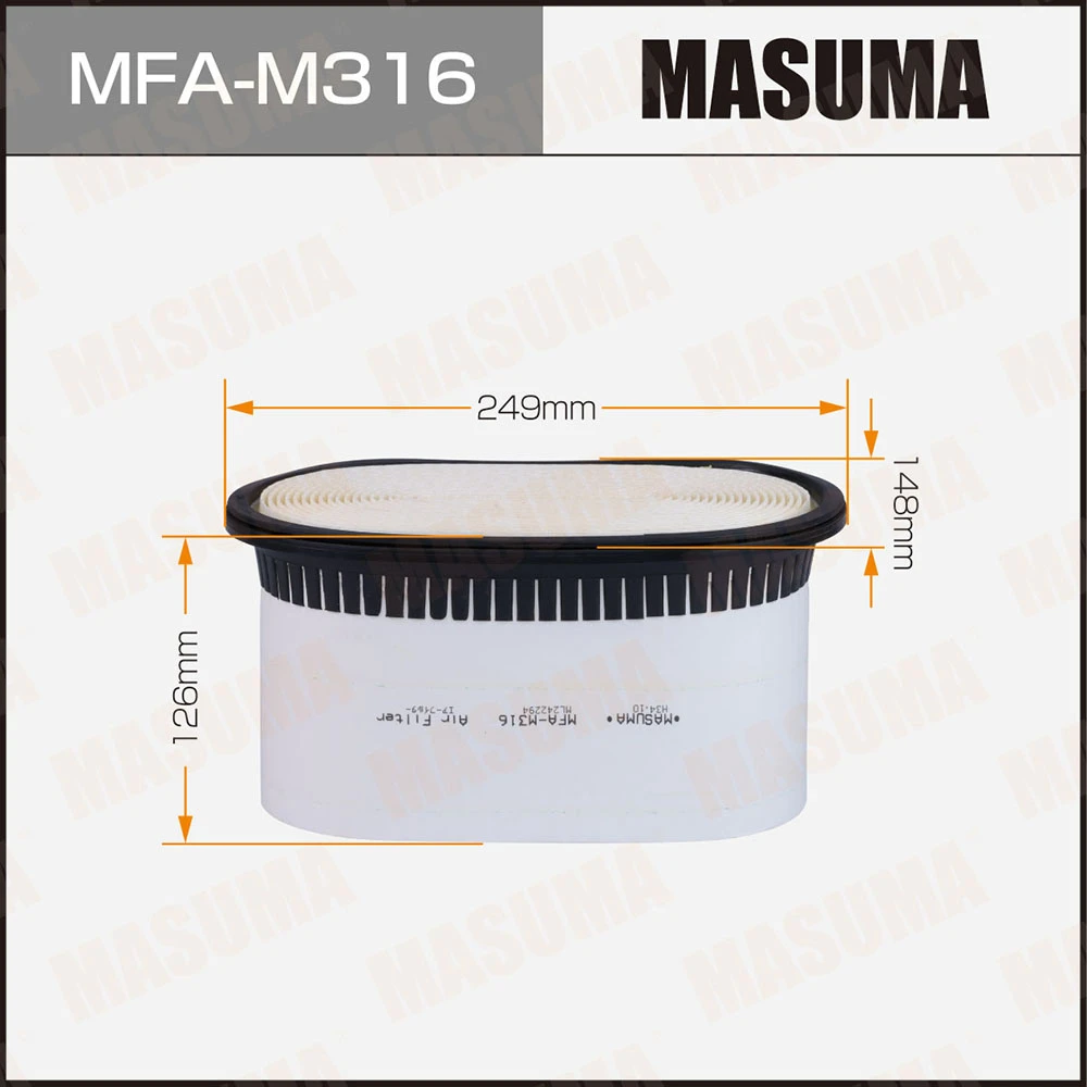 Фильтр воздушный Masuma MFA-M316