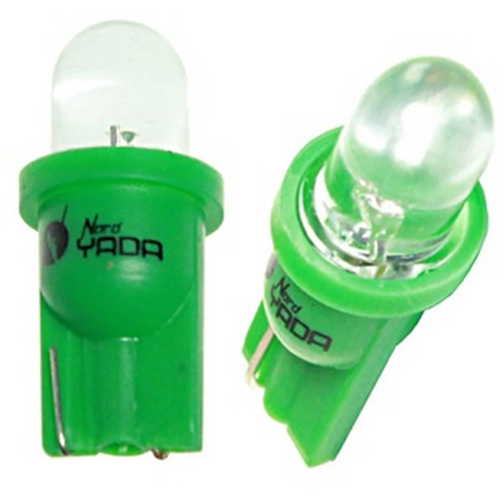 Лампа светодиодная Nord YADA 902375 W5W 12V T10, стандартный зеленый, 1LED, 1