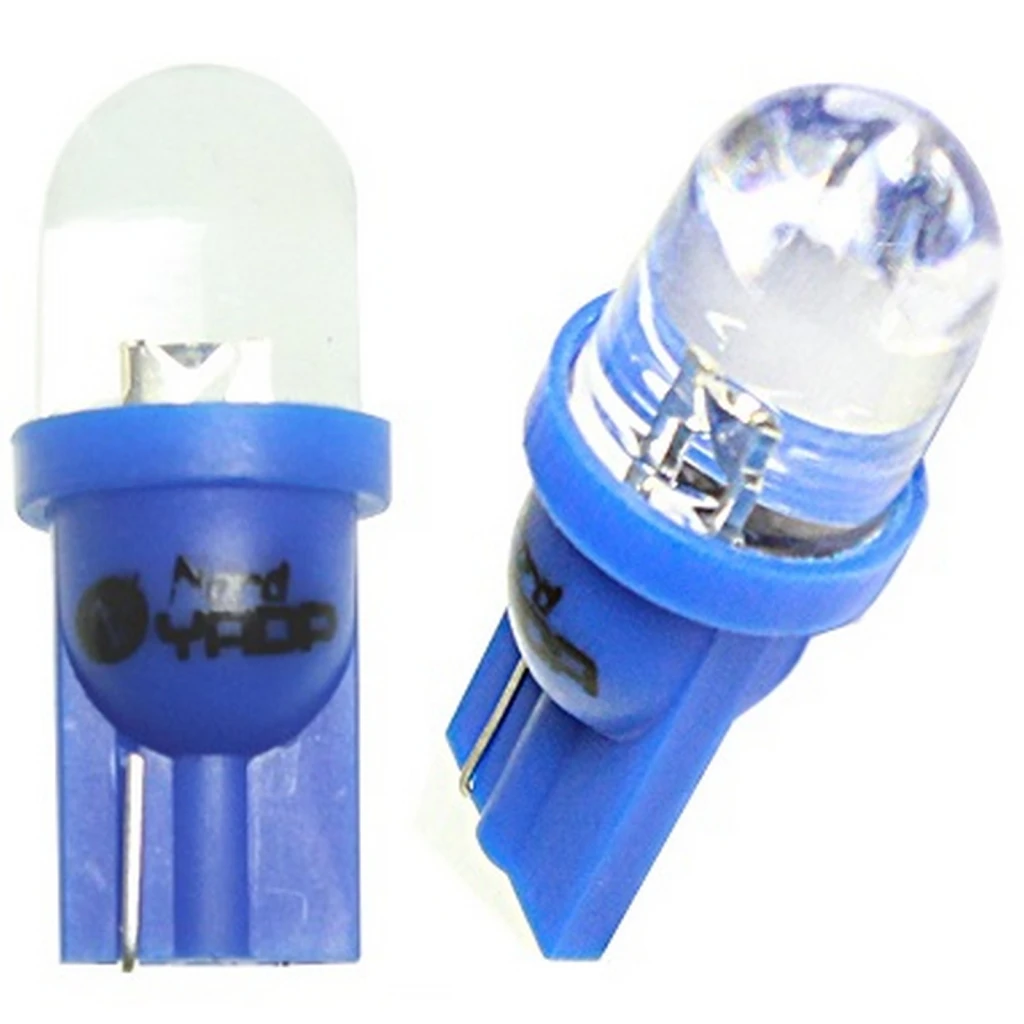 Лампа светодиодная Nord YADA 902376 W5W 12V 0,13W T10, стандартный синий, 1LED, 1