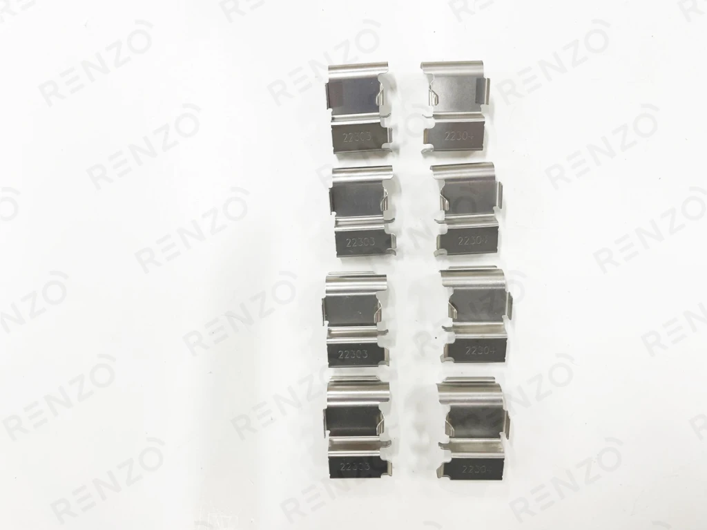 Комплект монтажный дисковых тормозных колодок RENZO RFK858