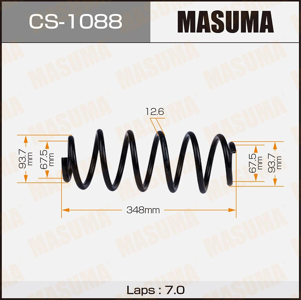 Пружина подвески Masuma CS-1088