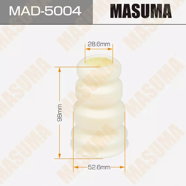 Отбойник амортизаторов Masuma MAD-5004