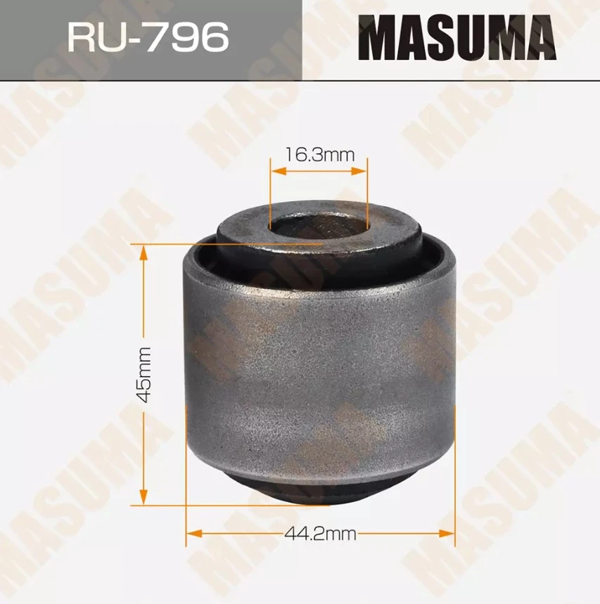 Сайлентблок задний верхний Masuma RU-796