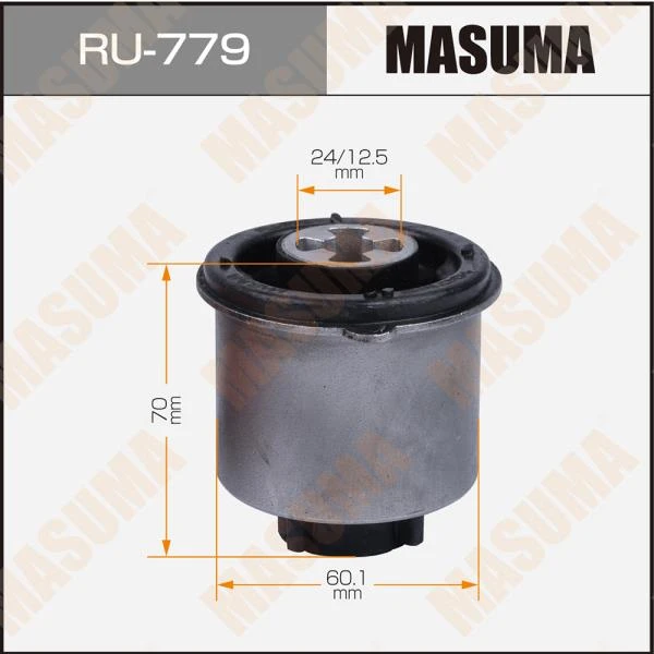 Сайлентблок задний Masuma RU-779