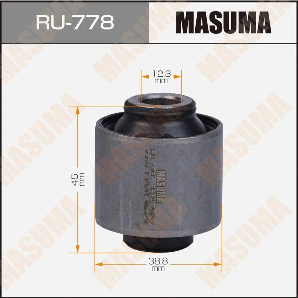 Сайлентблок задний Masuma RU-778