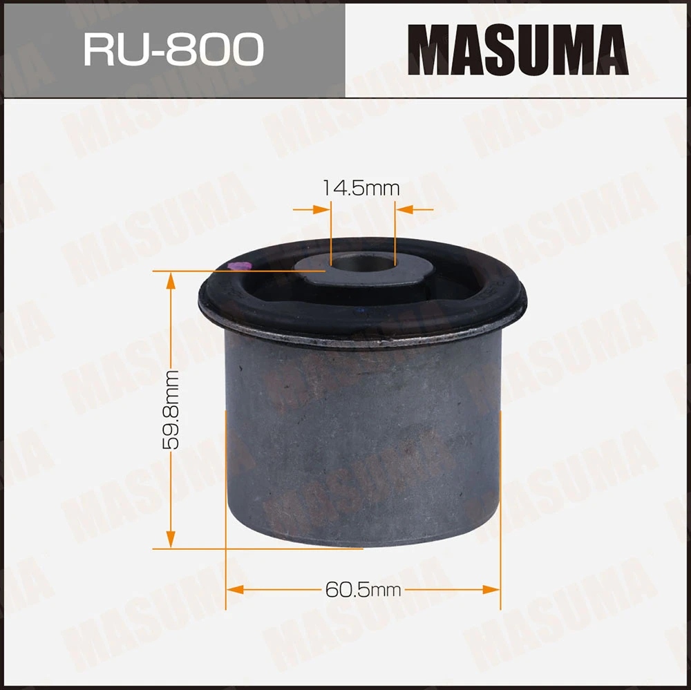 Сайлентблок передний нижний Masuma RU-800