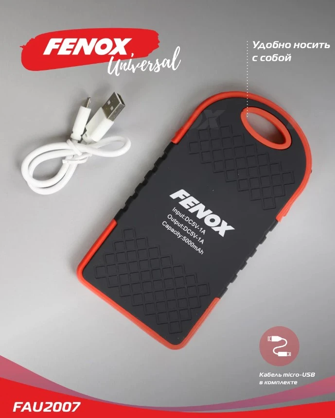 Зарядное устройство Fenox FAU2007