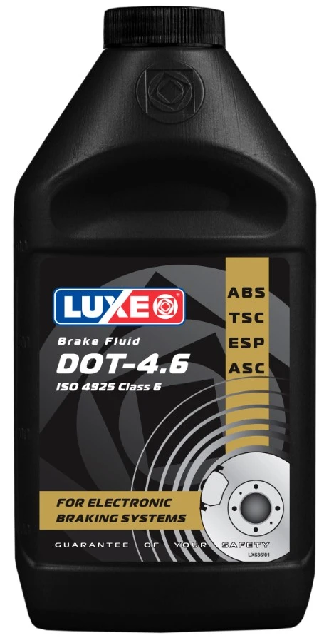 Тормозная жидкость Luxe Brake Fluid DOT 4.6 Class 6 0,455 л