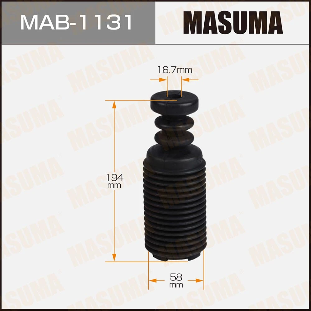 Пыльник амортизатора Masuma MAB-1131