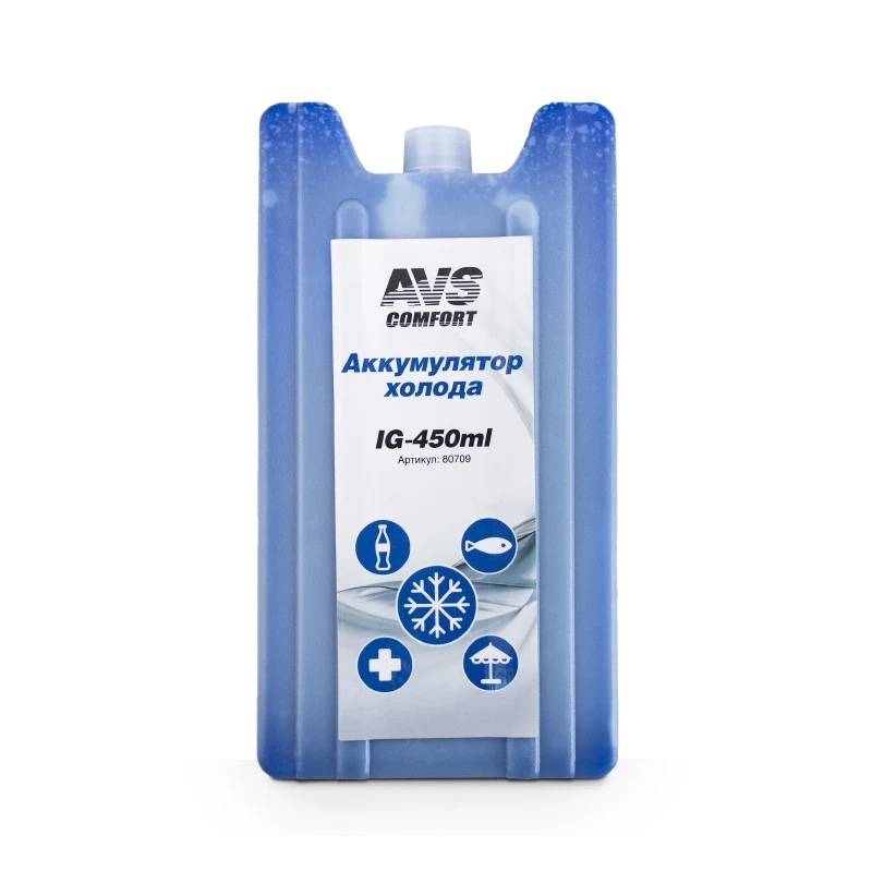 Аккумулятор холода "AVS" IG-450ml (пластик)