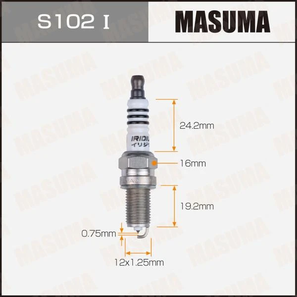 Свеча зажигания Masuma S102I