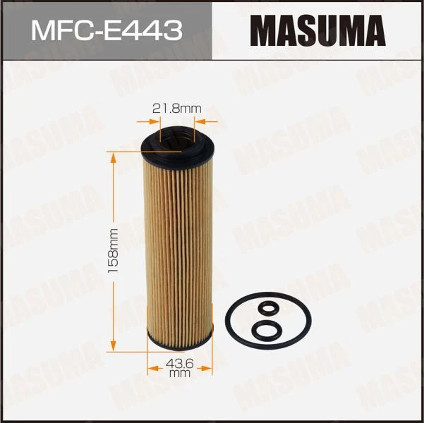Фильтр масляный Masuma MFC-E443