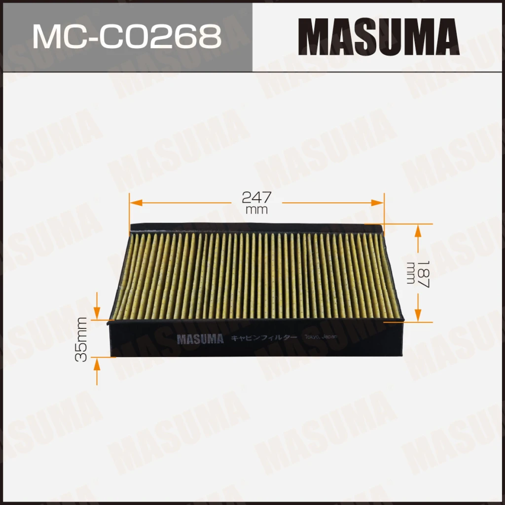 Фильтр салона Masuma MC-C0268