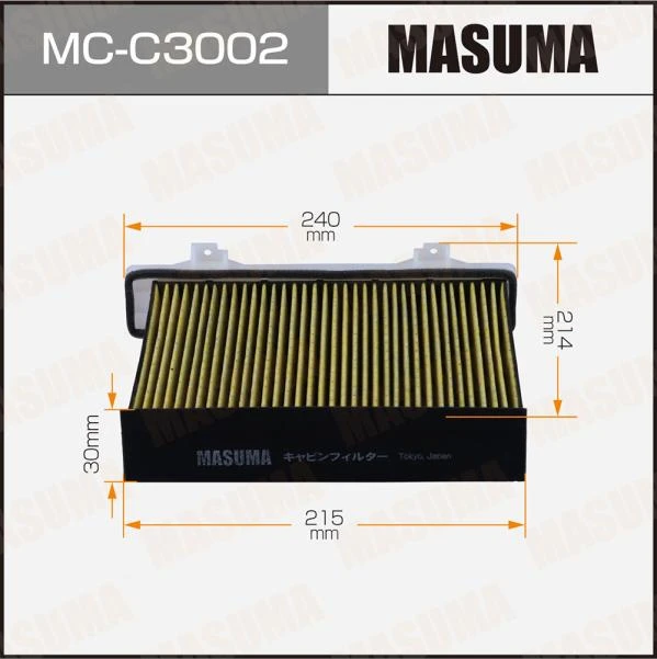 Фильтр салона Masuma MC-C3002