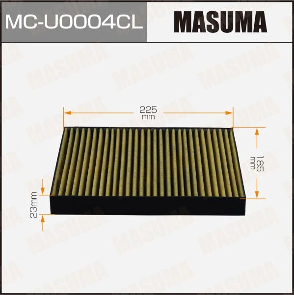 Фильтр салона угольный Masuma MC-U0004CL