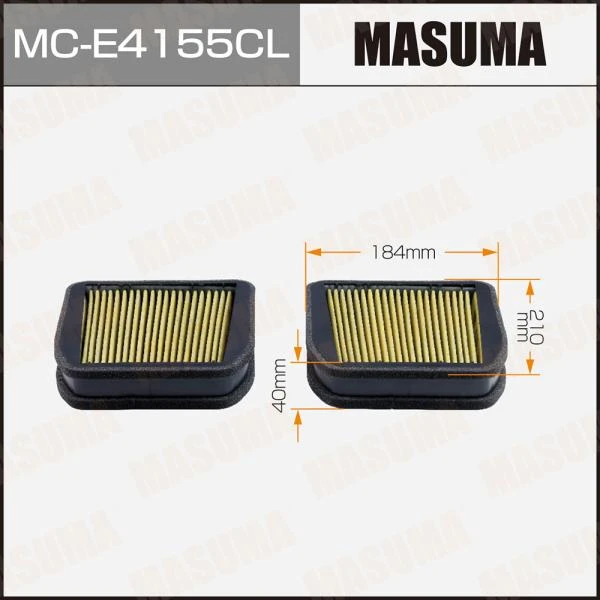 Фильтр салона угольный Masuma MC-E4155CL