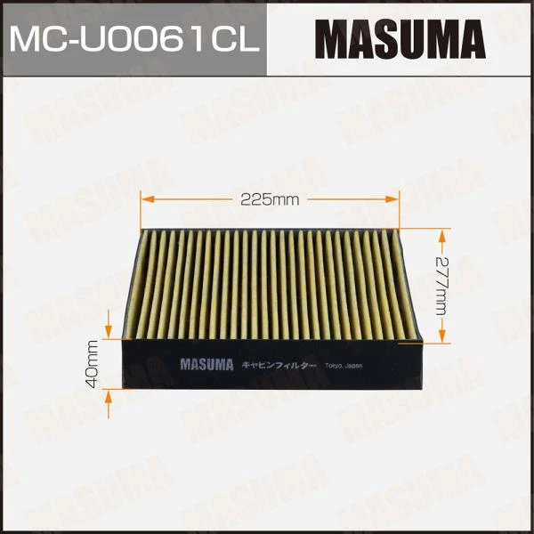 Фильтр салона угольный Masuma MC-U0061CL