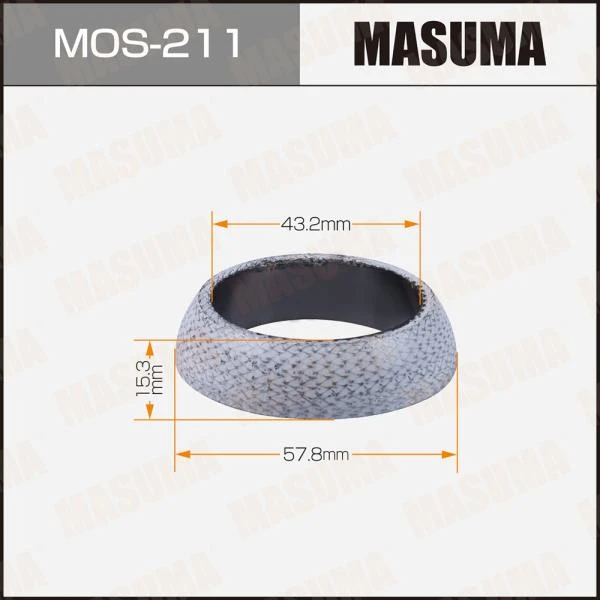 Кольцо глушителя Masuma MOS-211