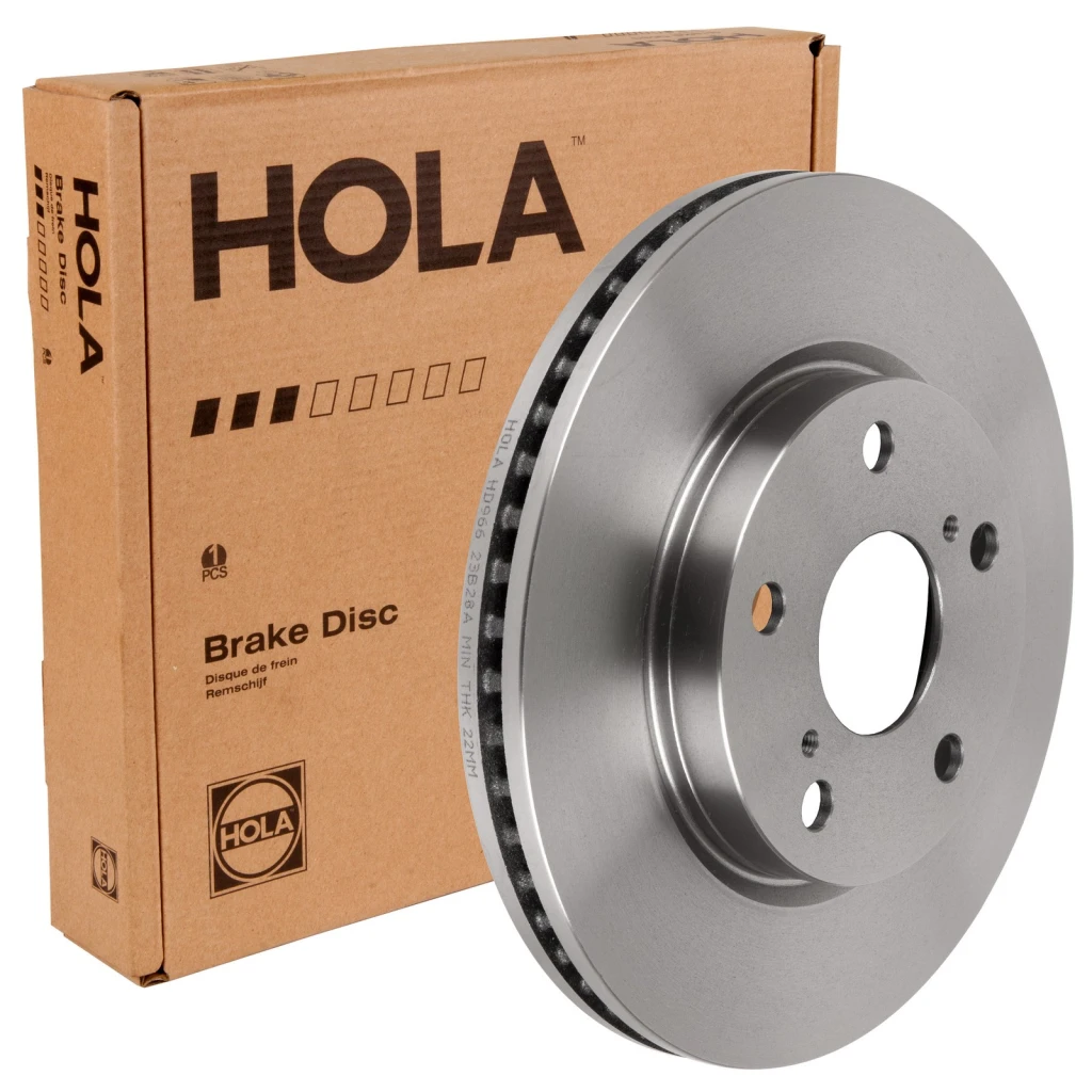 Диск тормозной передний вентилируемый HOLA HD966