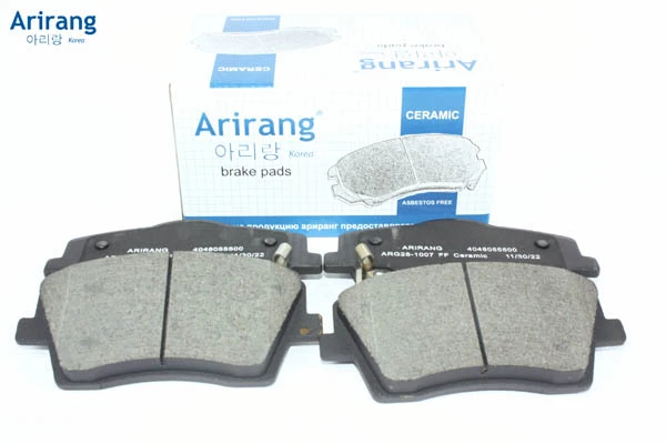 Колодка дискового тормоза перед. Arirang ARG28-1007