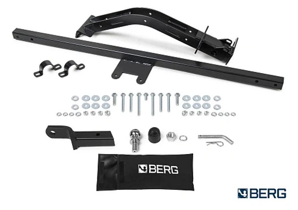 Устройство прицепное "Berg" (Lada 4x4 URBAN 3d/5d (14-), шар Е, 600/75 кг)