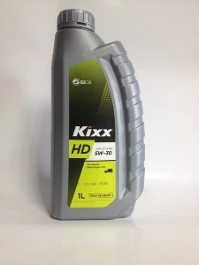 Моторное масло Kixx HD 5W-30 полусинтетическое 1 л